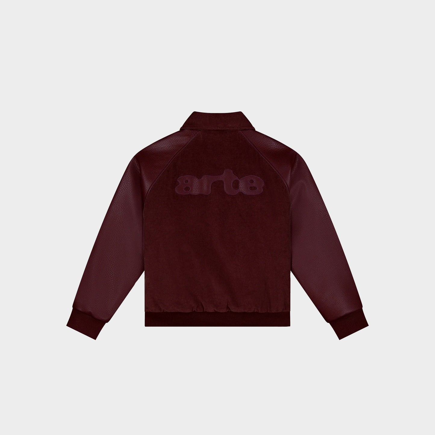 Arte Antwerp Varsity Jacket - Bodeaux in Farbe bordeaux