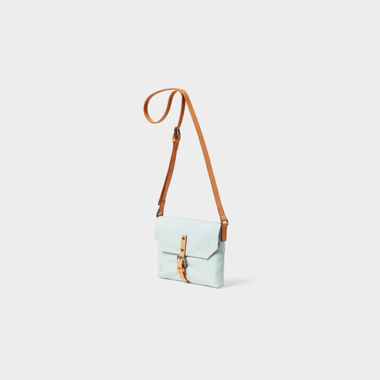 Friday Waxed Cotton Crossbody Bag - Iceberg
