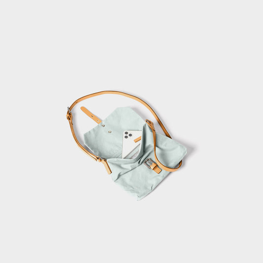 Friday Waxed Cotton Crossbody Bag - Iceberg