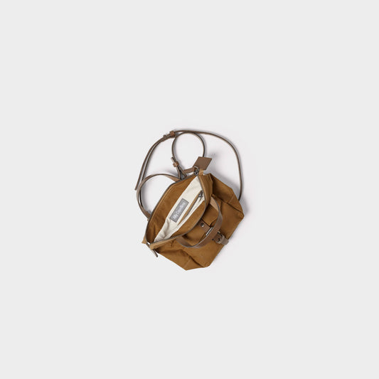 Squat 2.0 Waxed Cotton Mini Crossbody Bag - Chert