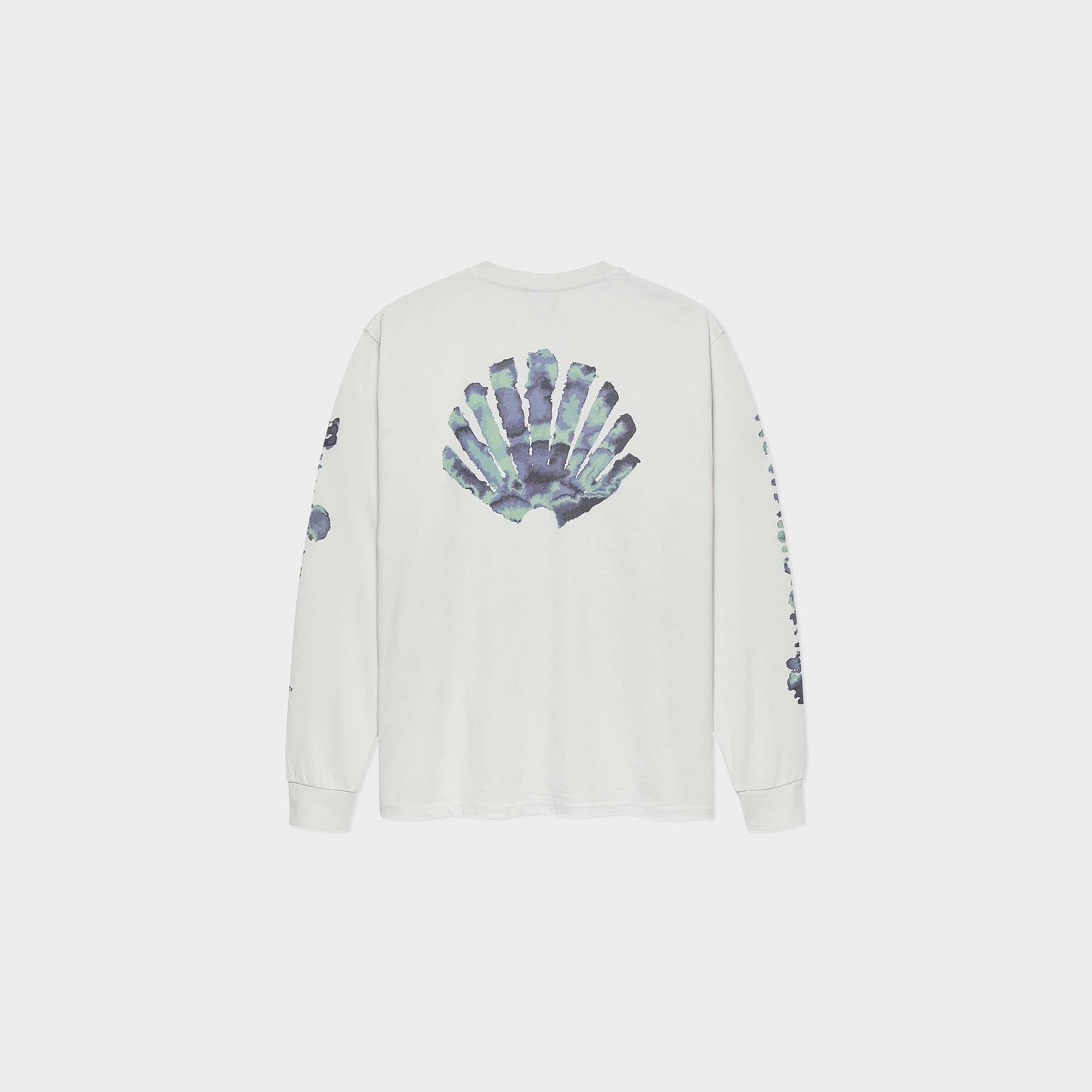 New Amsterdam Surf Association Aquarelle Logo Longsleeve in Farbe white