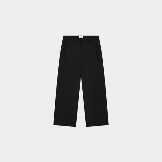 Wool Pleated Gallery Pants