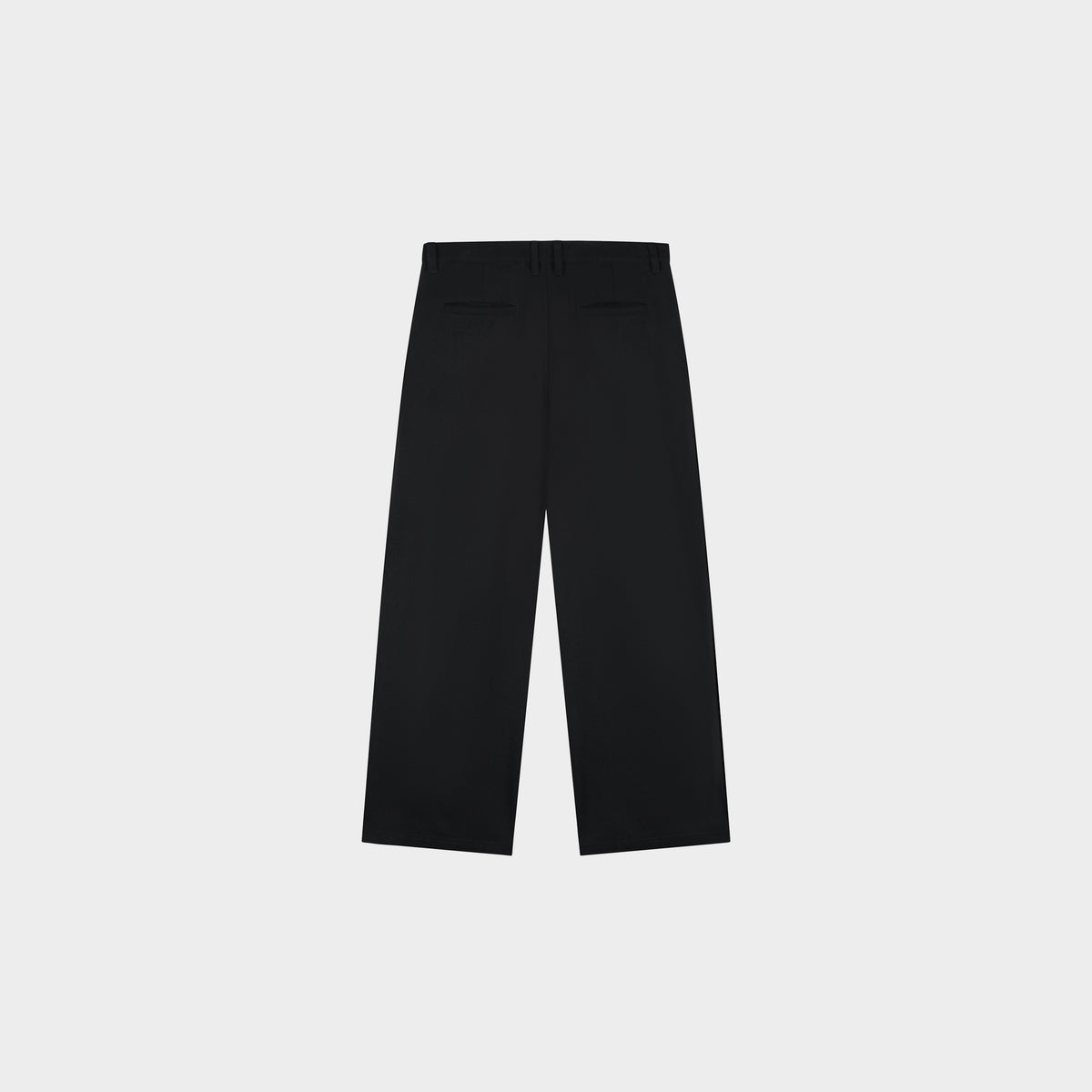 Arte Antwerp Wool Pleated Gallery Pants in Farbe black