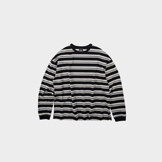 Block Stripe Long Sleeve Tee