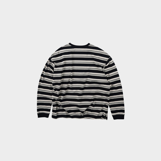 Block Stripe Long Sleeve Tee