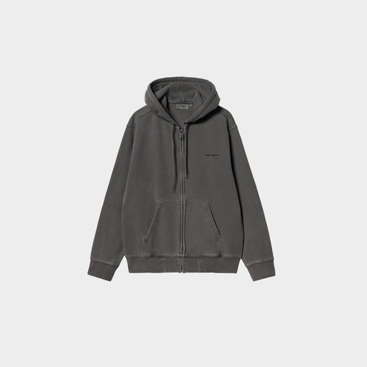 Carhartt WIP Hooded Duster Script Jacket in Farbe black