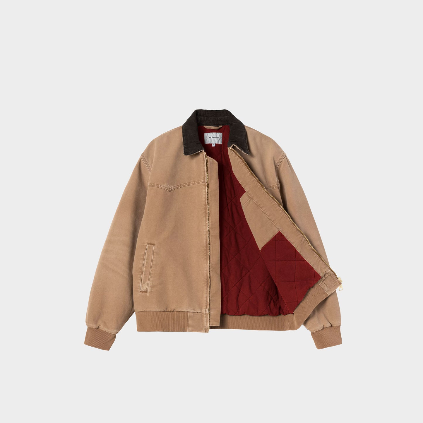 Carhartt WIP OG Santa Fe Jacket in Farbe hamiltonbrown_tabacco
