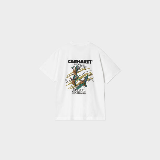Carhartt WIP S/S Ducks T-Shirt in Farbe white