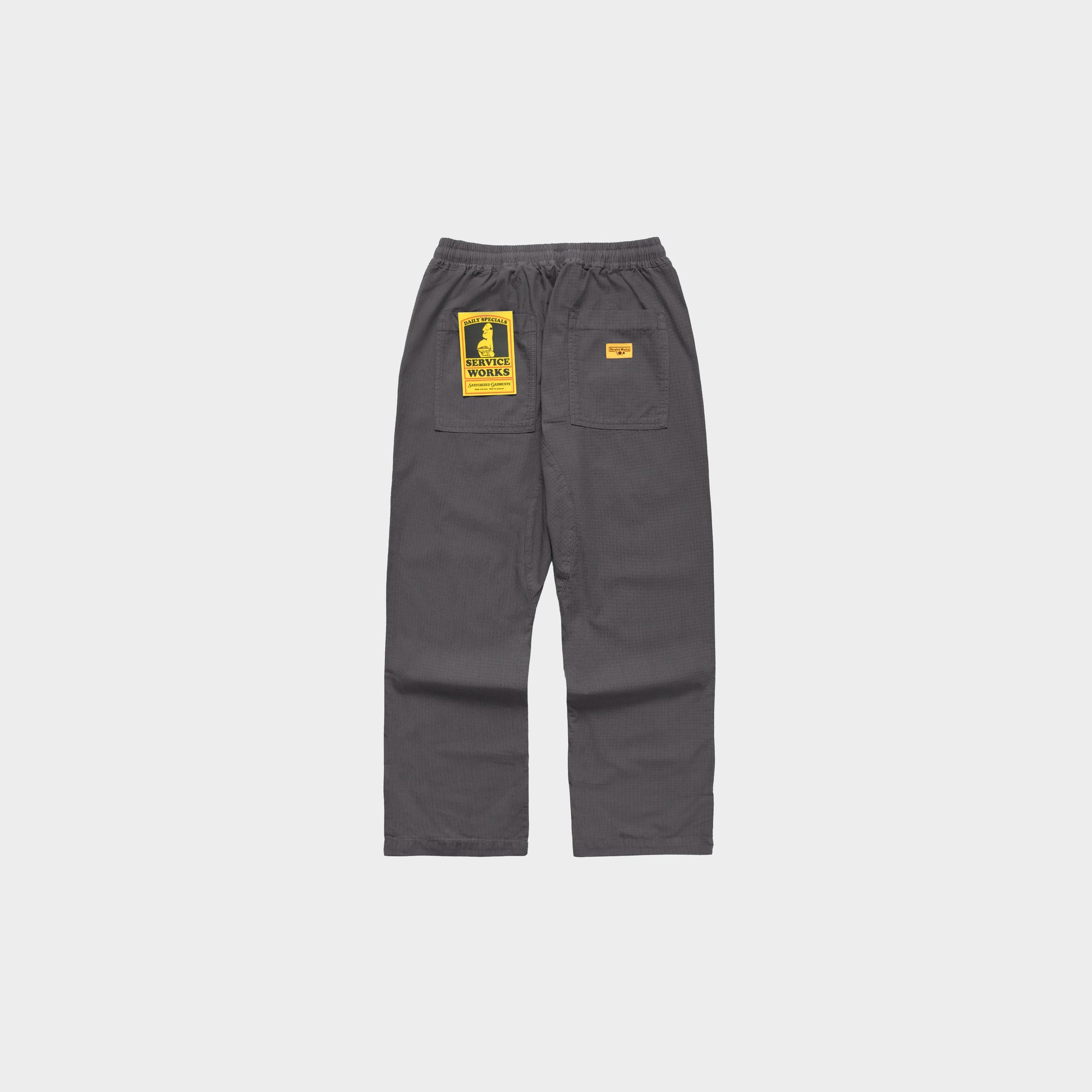 Service Works Ripstop Chef Pants in Farbe washed_black