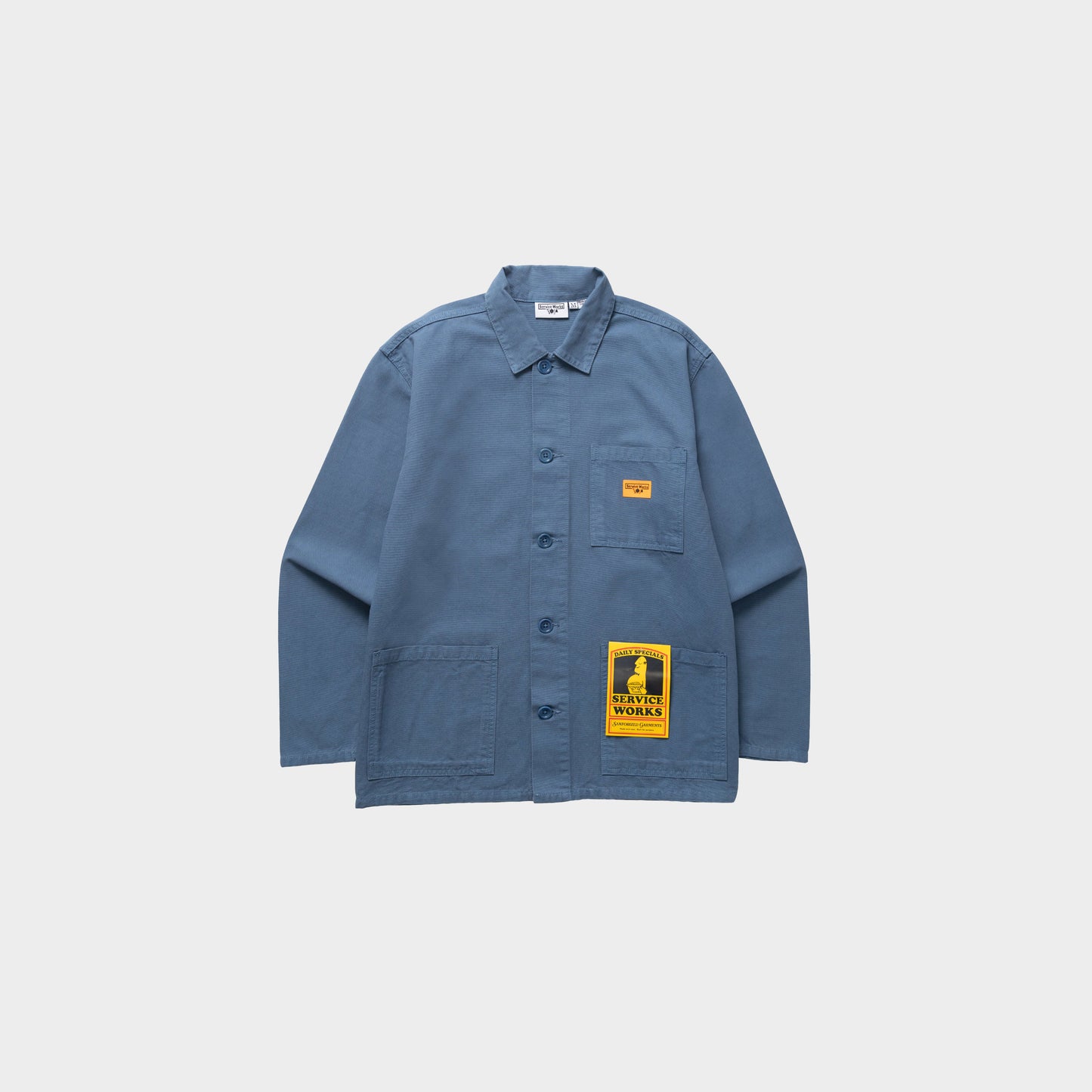 Service Works Canvas Chore Shirt in Farbe slate