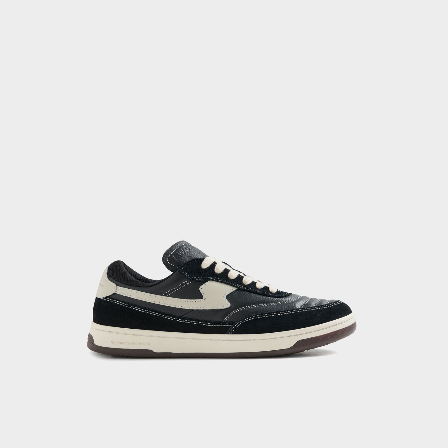 S.W.C Casson S-Strike Leather Suede in Farbe black