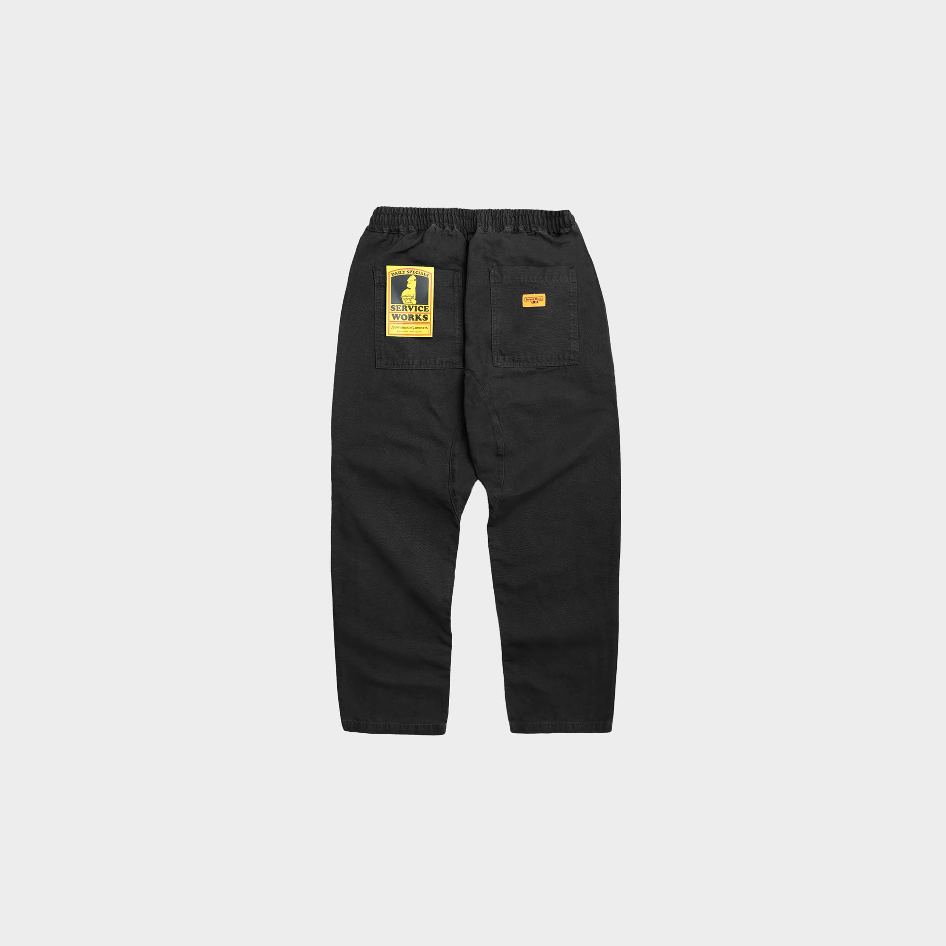 Service Works Canvas Chef Pants in Farbe black