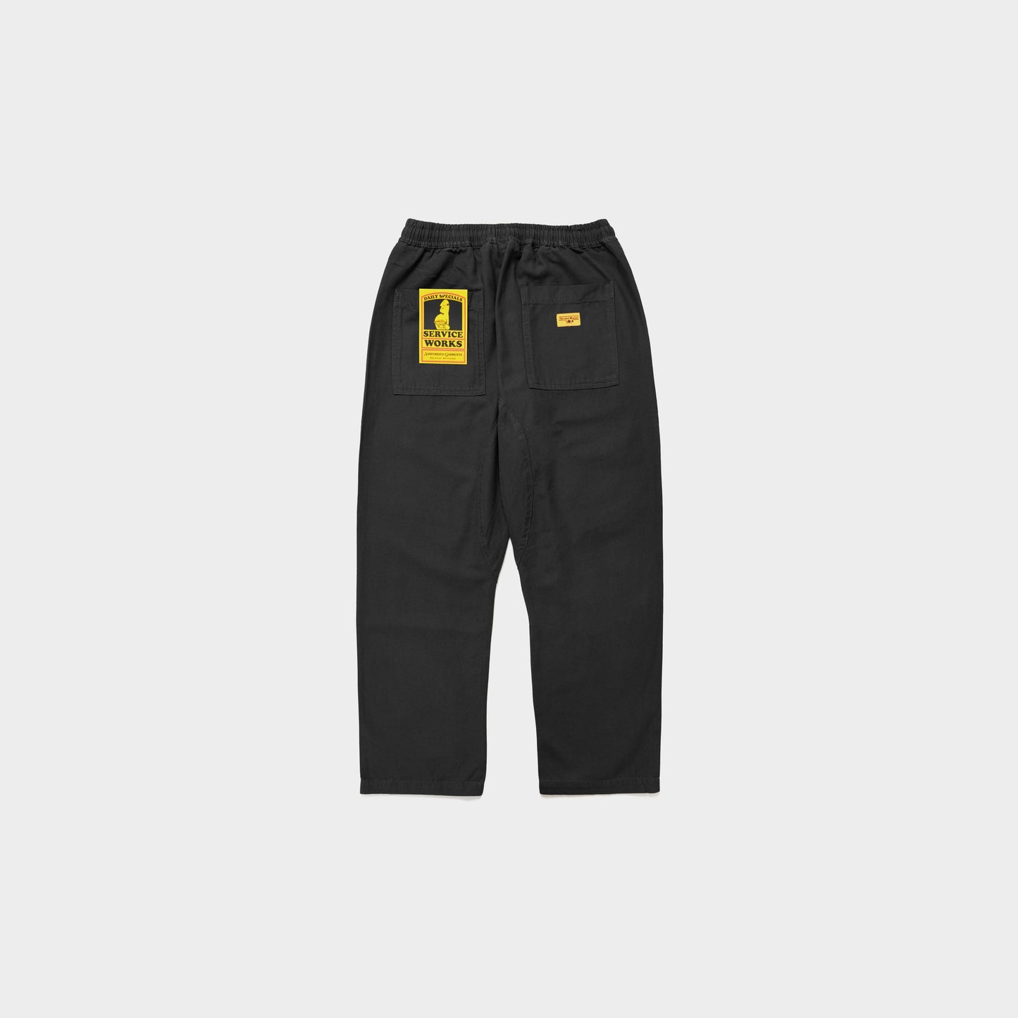 Service Works Classic Chef Pants in Farbe black