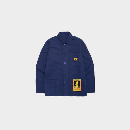 Service Works Canvas Coverall Jacket in der Farbe navy
