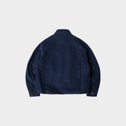 Corduroy Buddy Harrington Jacket Navy