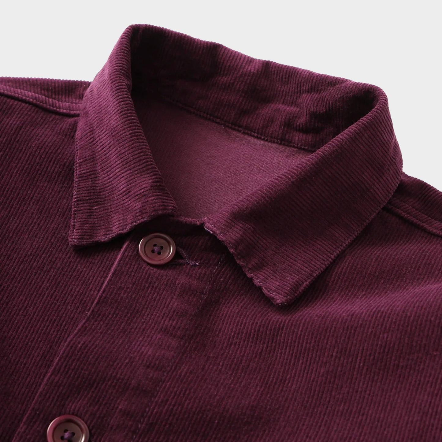 Service Works Corduroy Coverall Jacket in Farbe plum