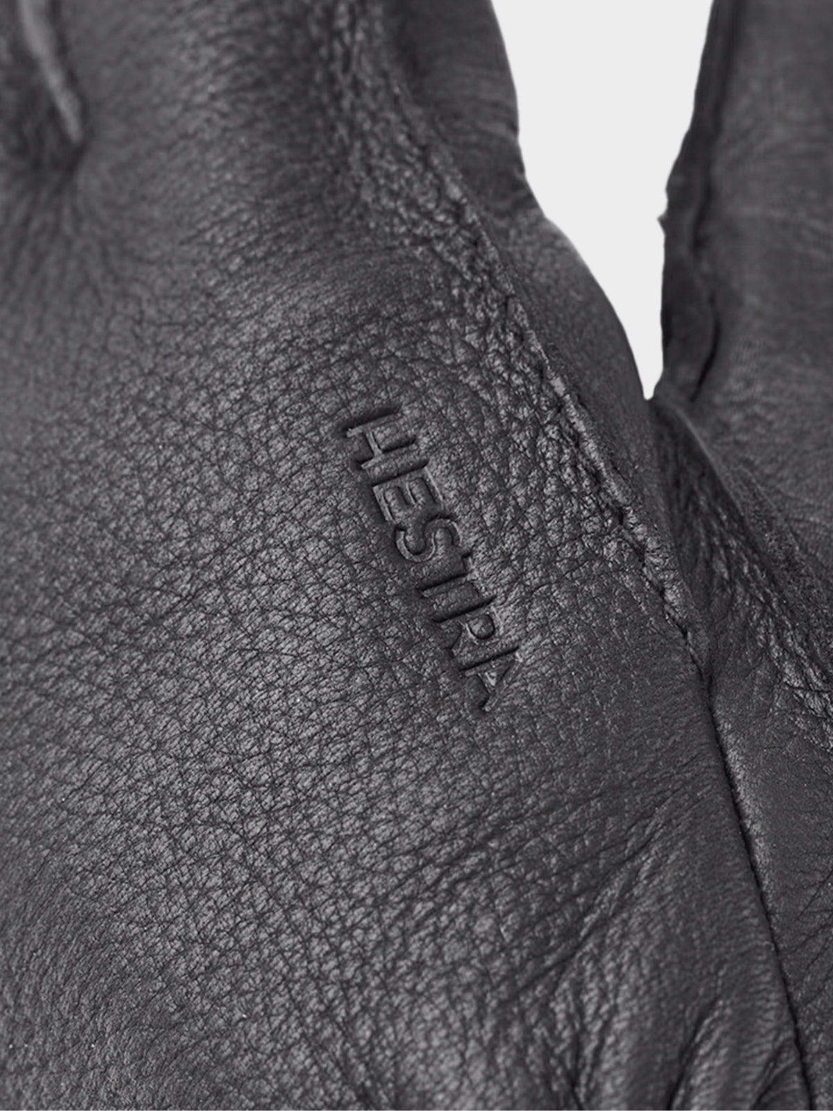 Hestra Deerskin Primaloft Rib in Farbe black