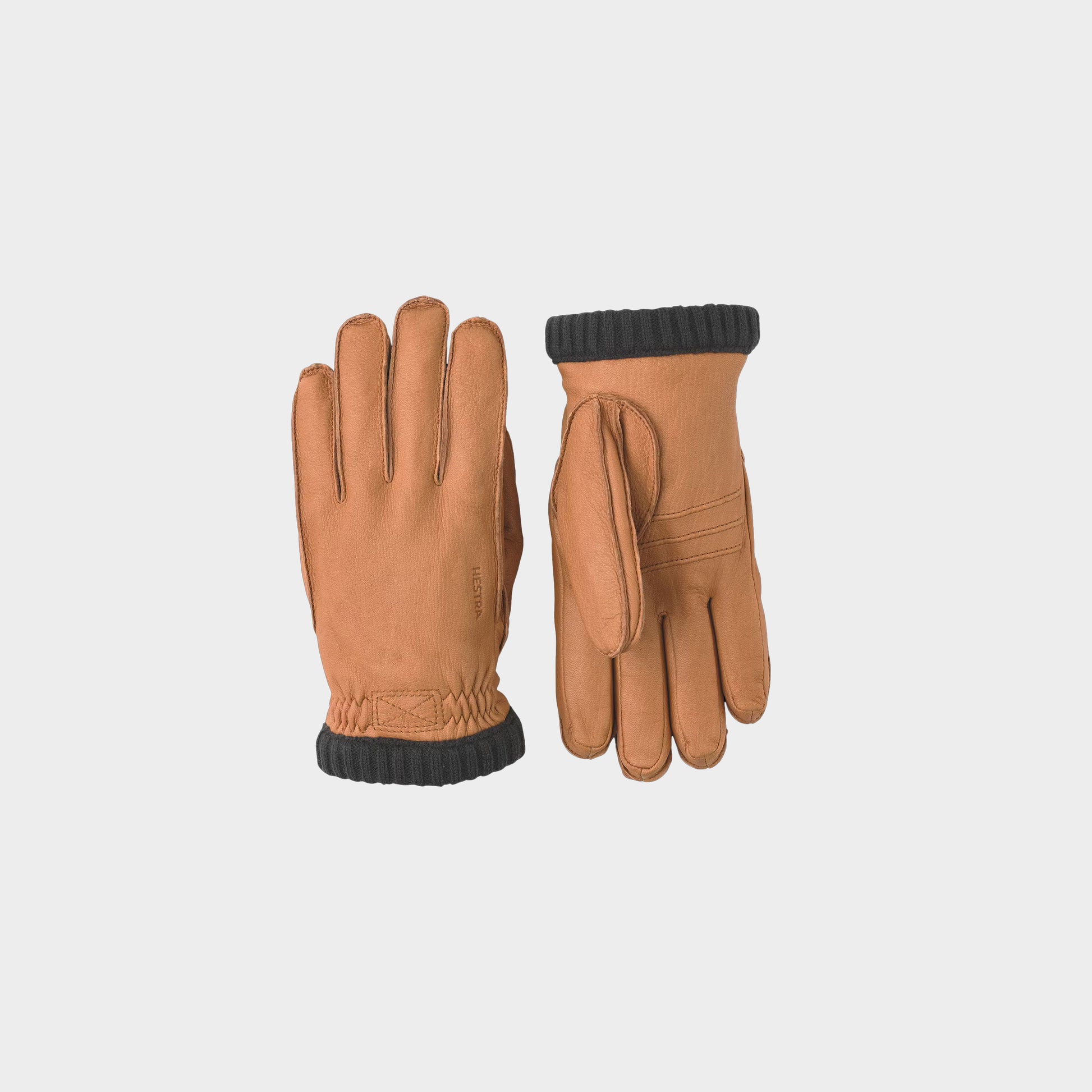 Hestra Deerskin Primaloft Rib in Farbe cork