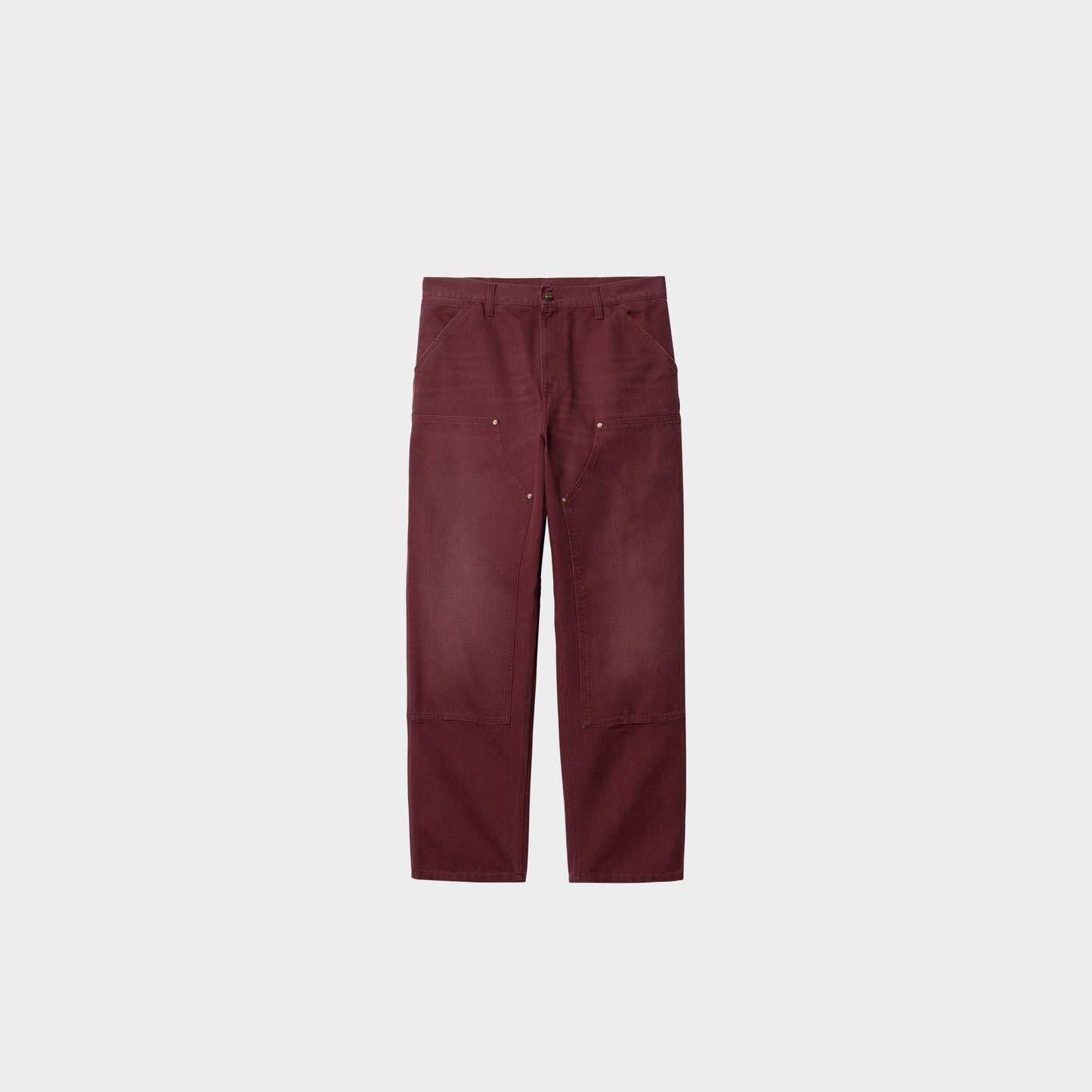 Carhartt WIP Double Knee Pant - Malbec in Farbe malbec