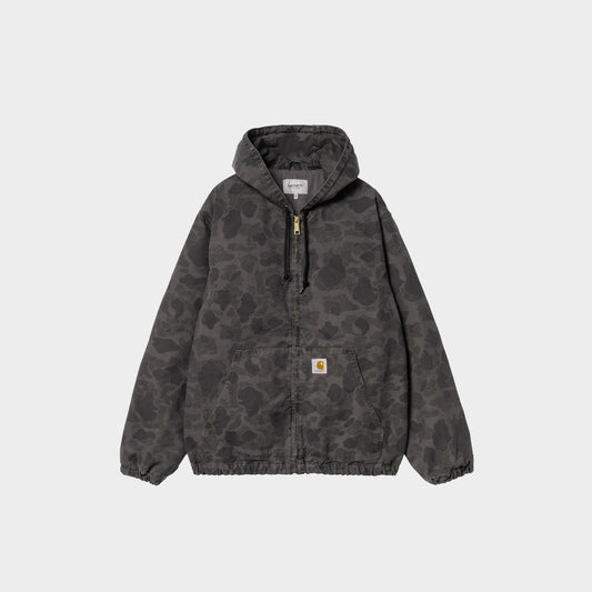 Carhartt WIP Duck Active Jacket in Farbe green_graphite