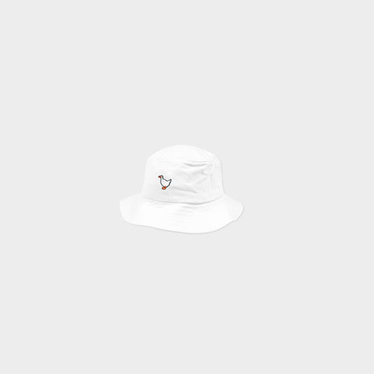 Embroided Duck Bucket Hat