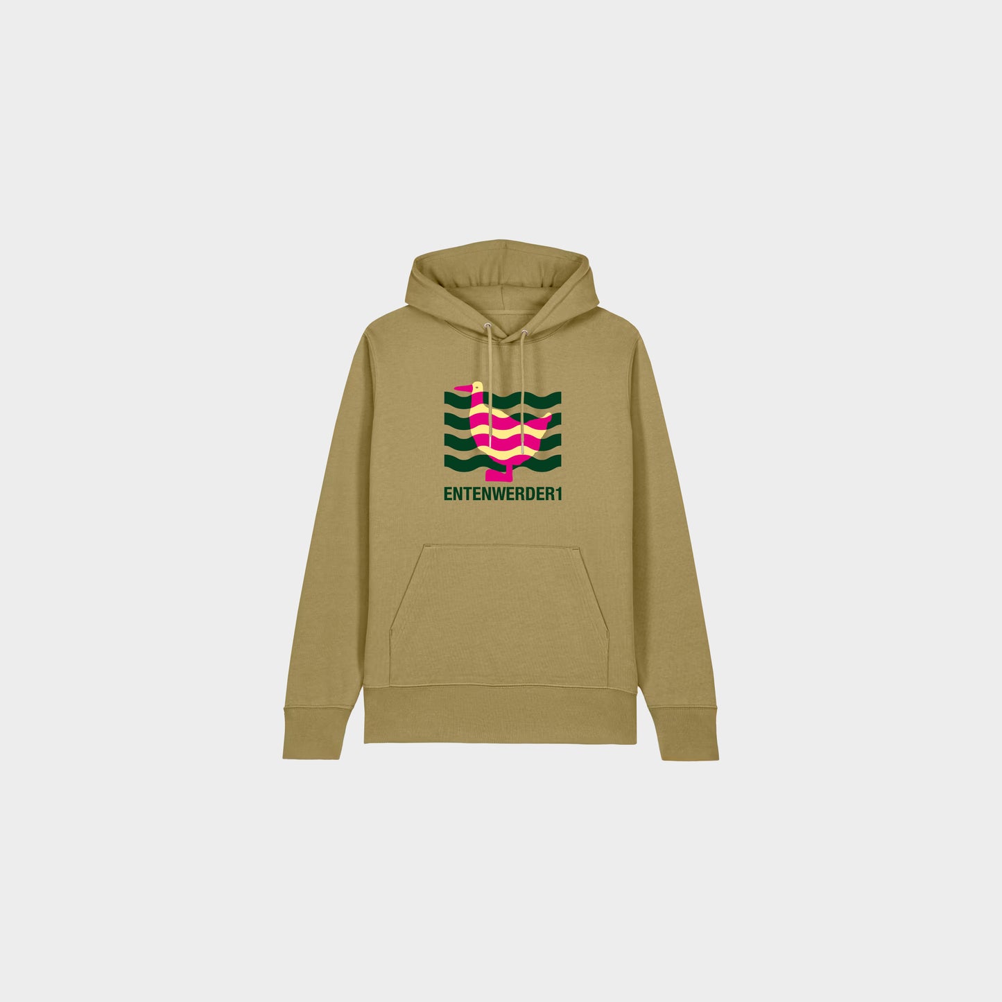 Entenwerder1 Entenwerder Hoodie Welle in Farbe fadeolive