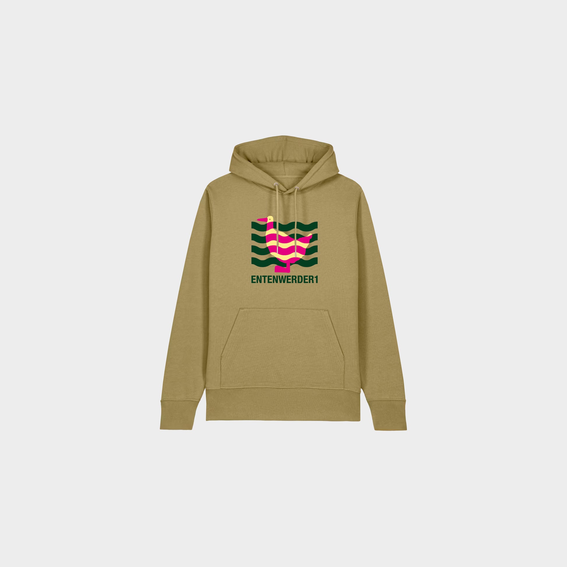 Entenwerder1 Entenwerder Hoodie Welle in Farbe fadeolive