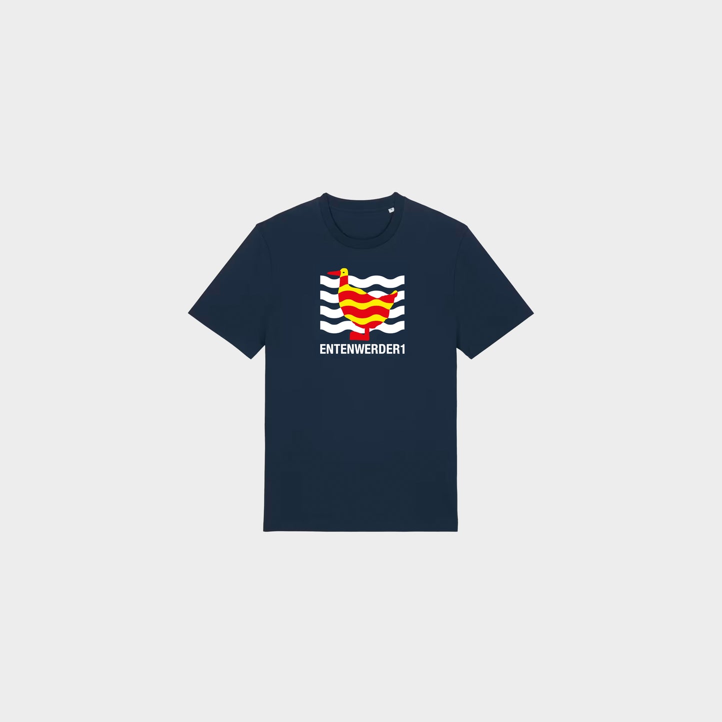 Entenwerder 1 Entenwerder T-Shirt WellEntenwerder T-Shirt Welle in Farbe navy