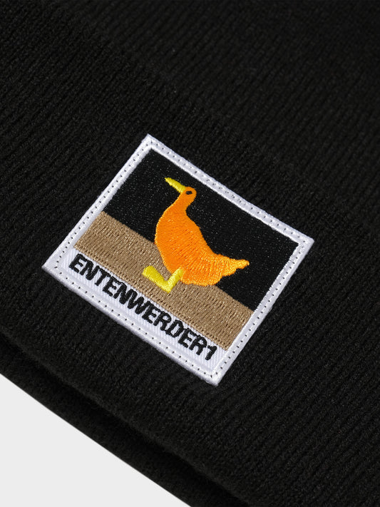 Beanie Entenwerder - Black Patch