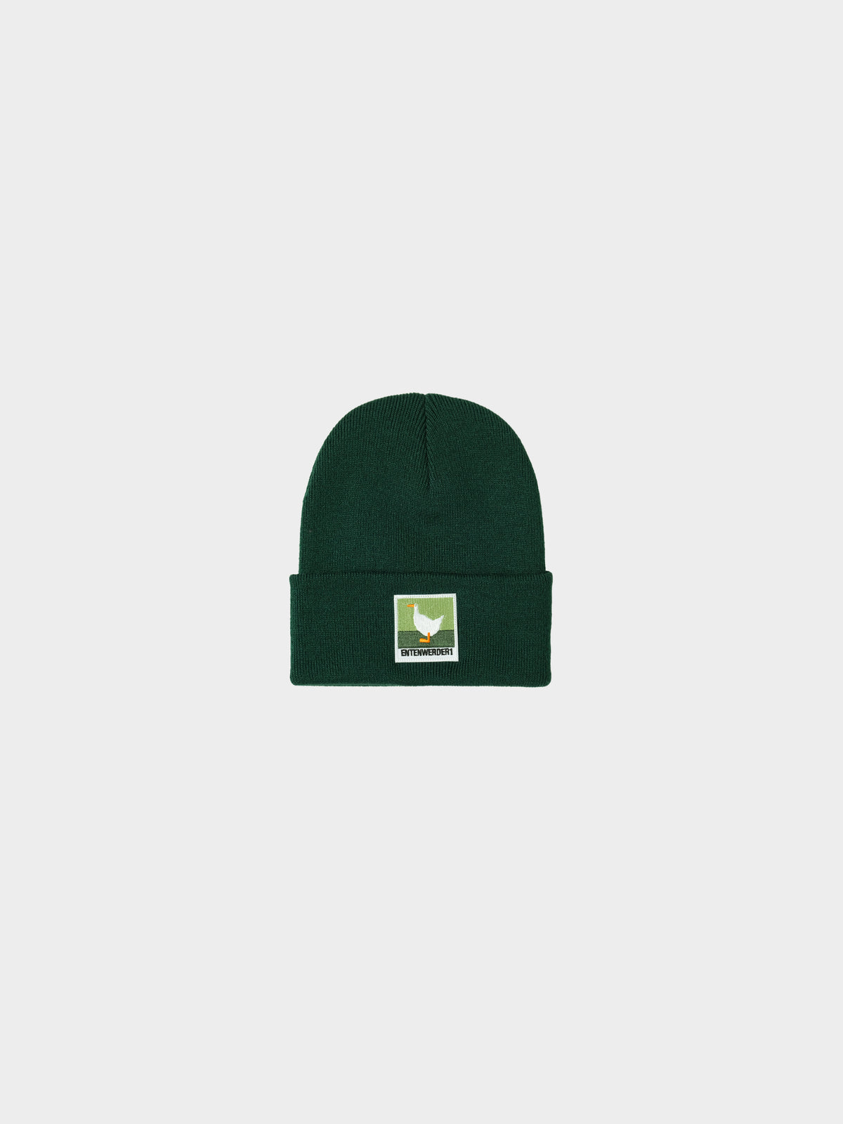 Entenwerder 1 Beanie Entenwerder - Green Patch in Farbe bottle_green