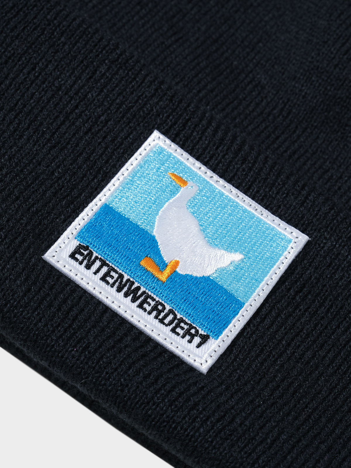 Entenwerder 1 Beanie Entenwerder - Blue Patch in Farbe french_navy