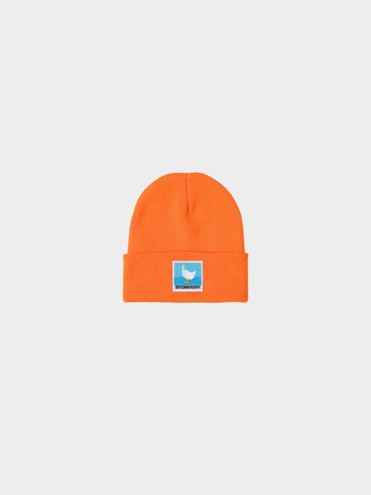 Entenwerder 1 Beanie Entenwerder - Blue Patch in Farbe orange