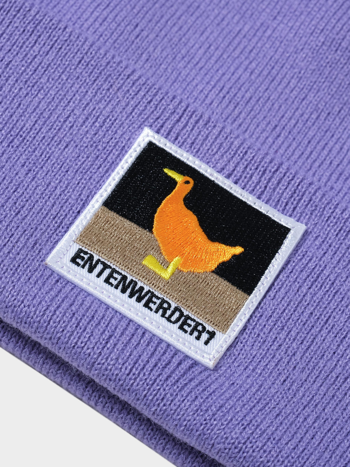 Entenwerder 1 Beanie Entenwerder - Black Patch in Farbe violet