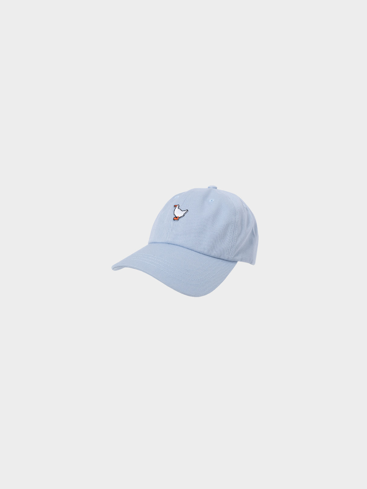 Entenwerder1 Embroided Duck Dad Cap in Farbe lightblue_white