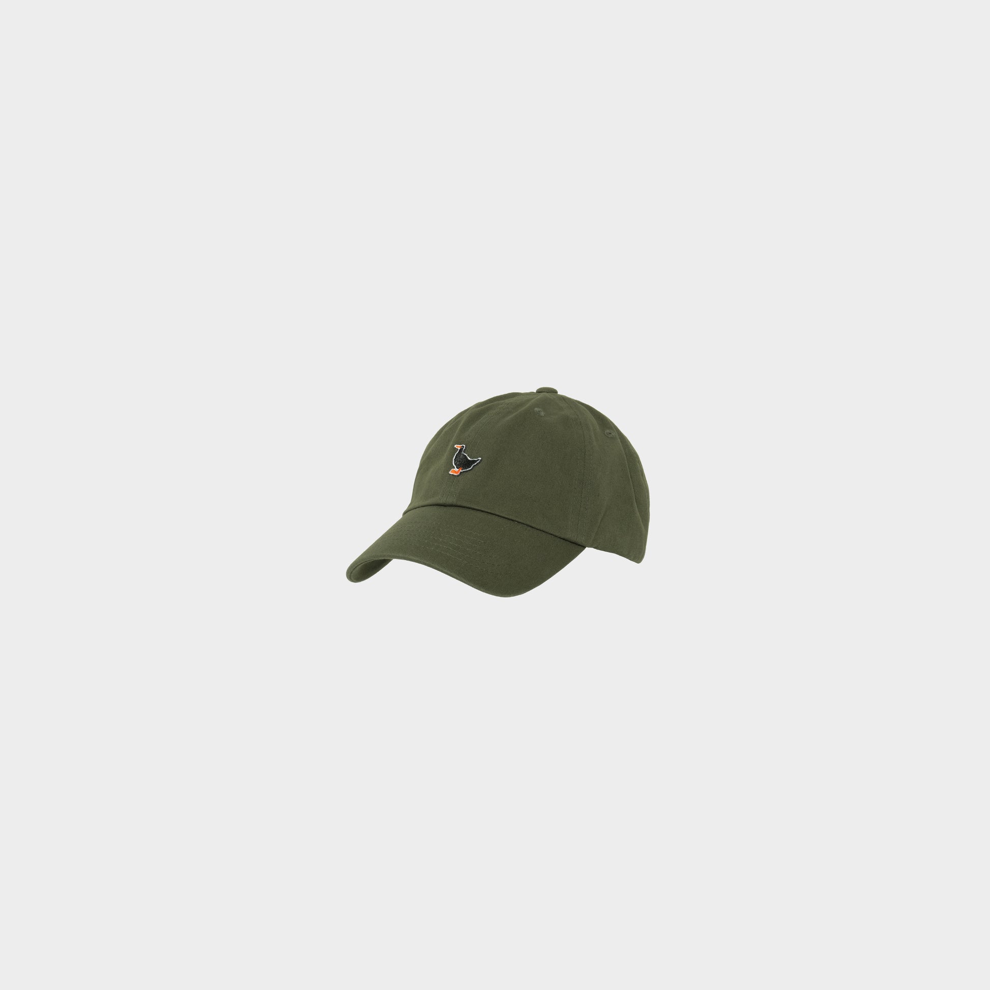 Entenwerder1 Embroided Duck Ecowash Dad Cap in Farbe eco_olive
