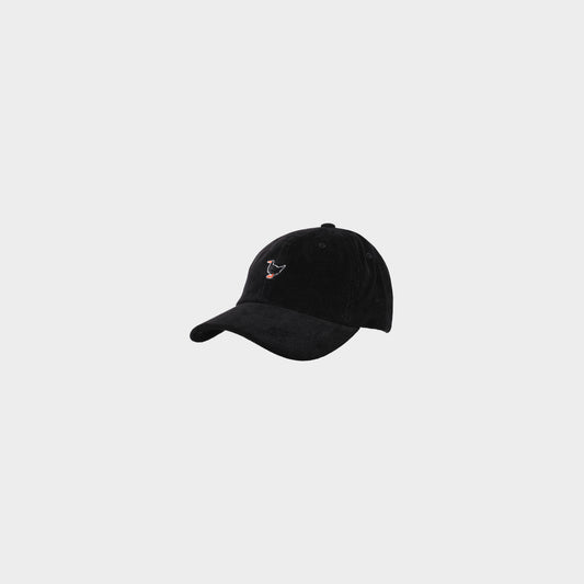 Corduroy Embroided Duck Dad Cap