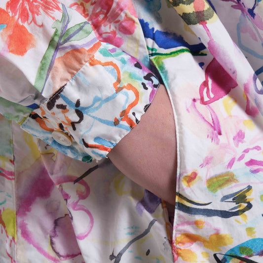 Felice Popeline Spring Crocus