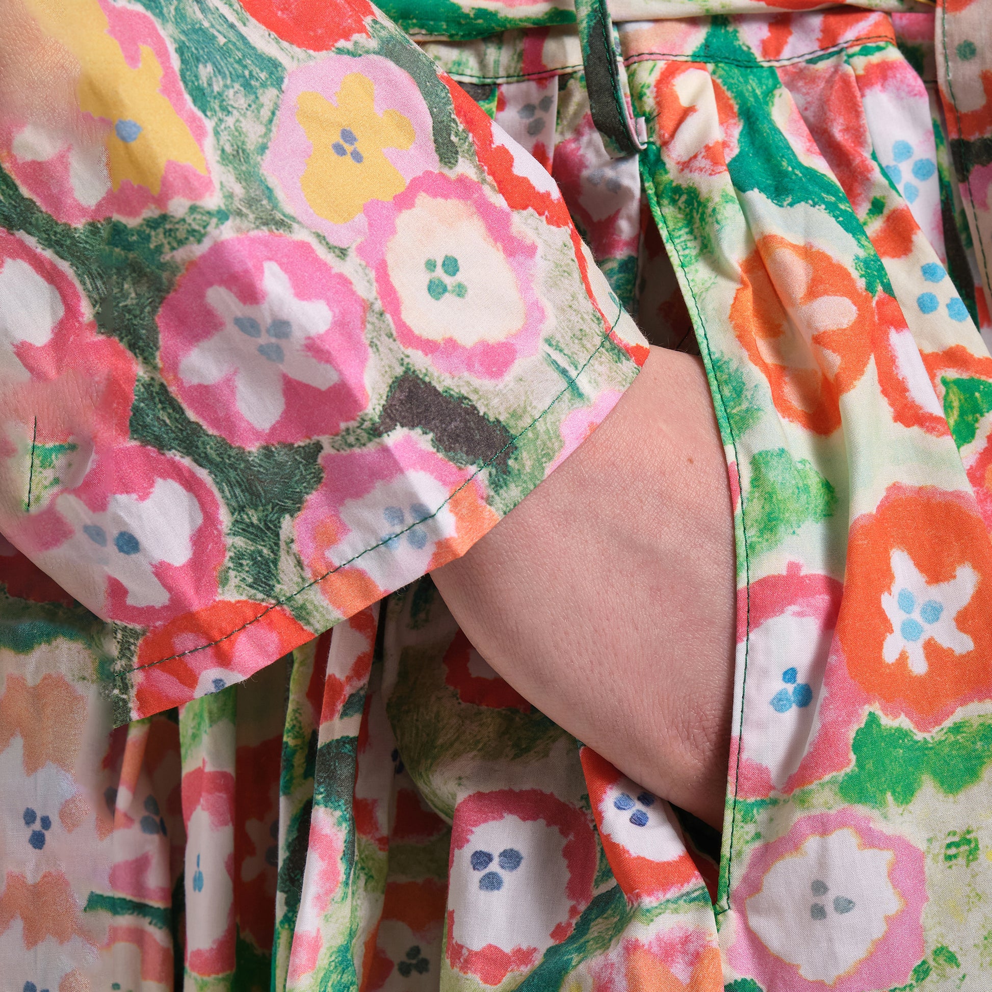 OMEN Kleid Pegasus Popeline Roesefield am model