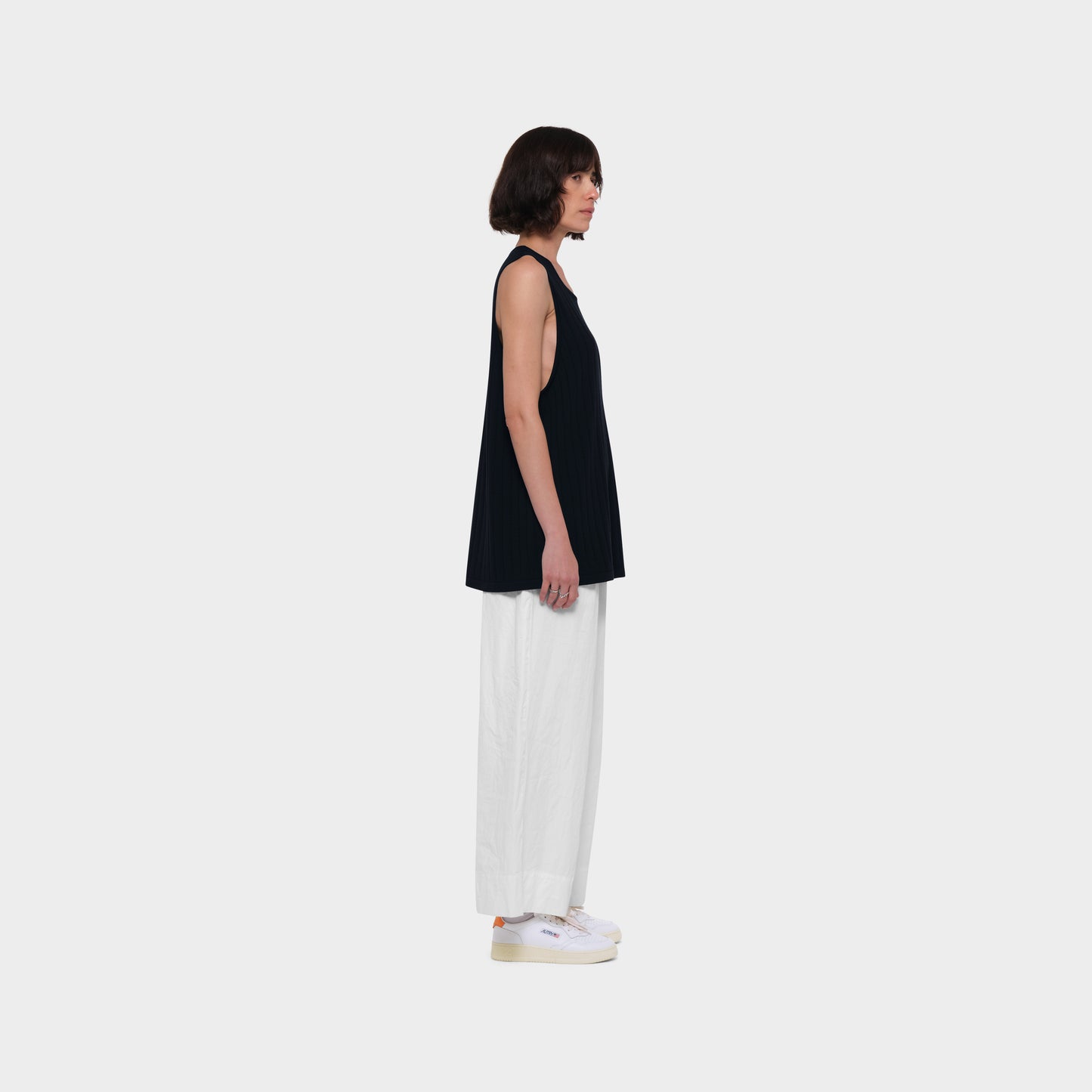 OMEN Pullunder Tank Top Flottrippe am model