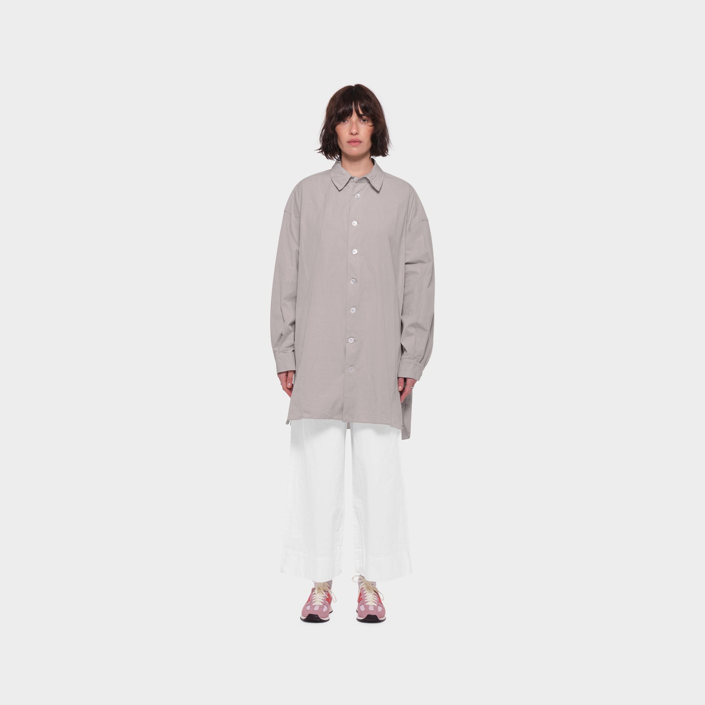 OMEN Oberteil Palma Kurz Canvas am model