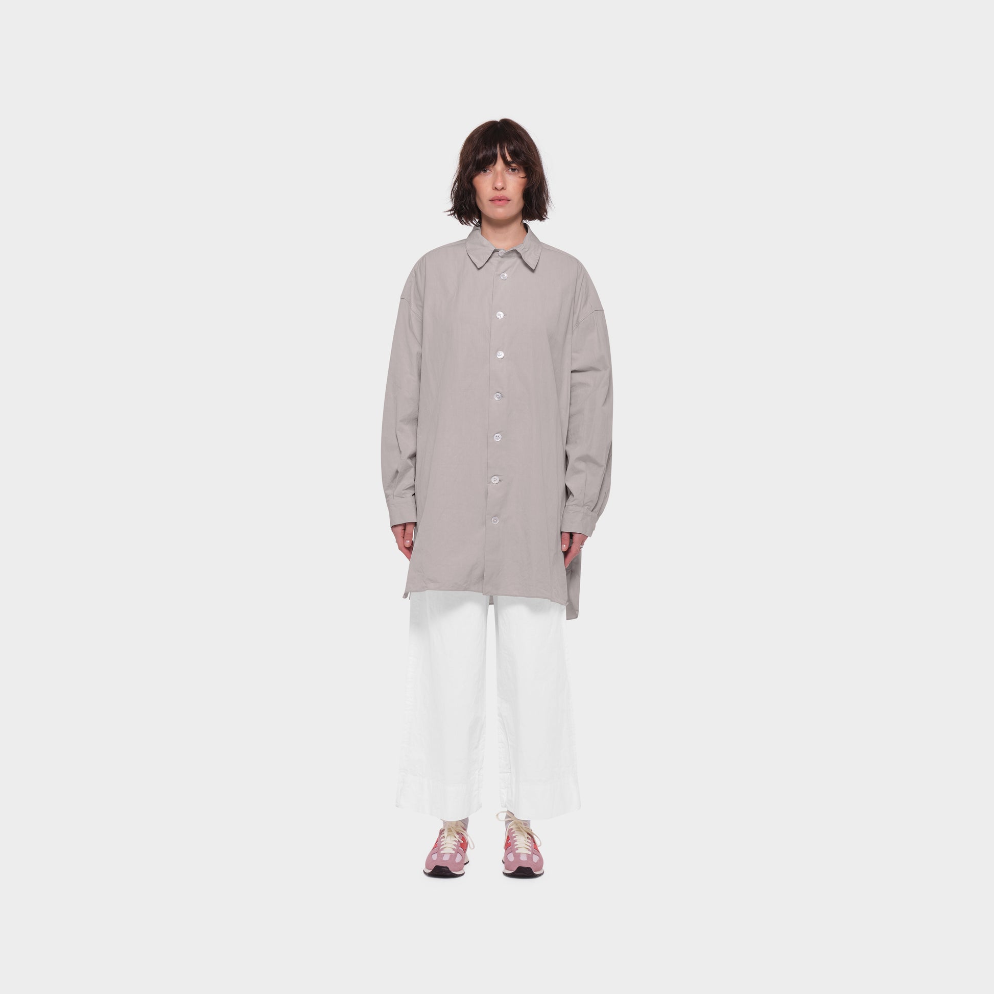 OMEN Oberteil Palma Kurz Canvas am model