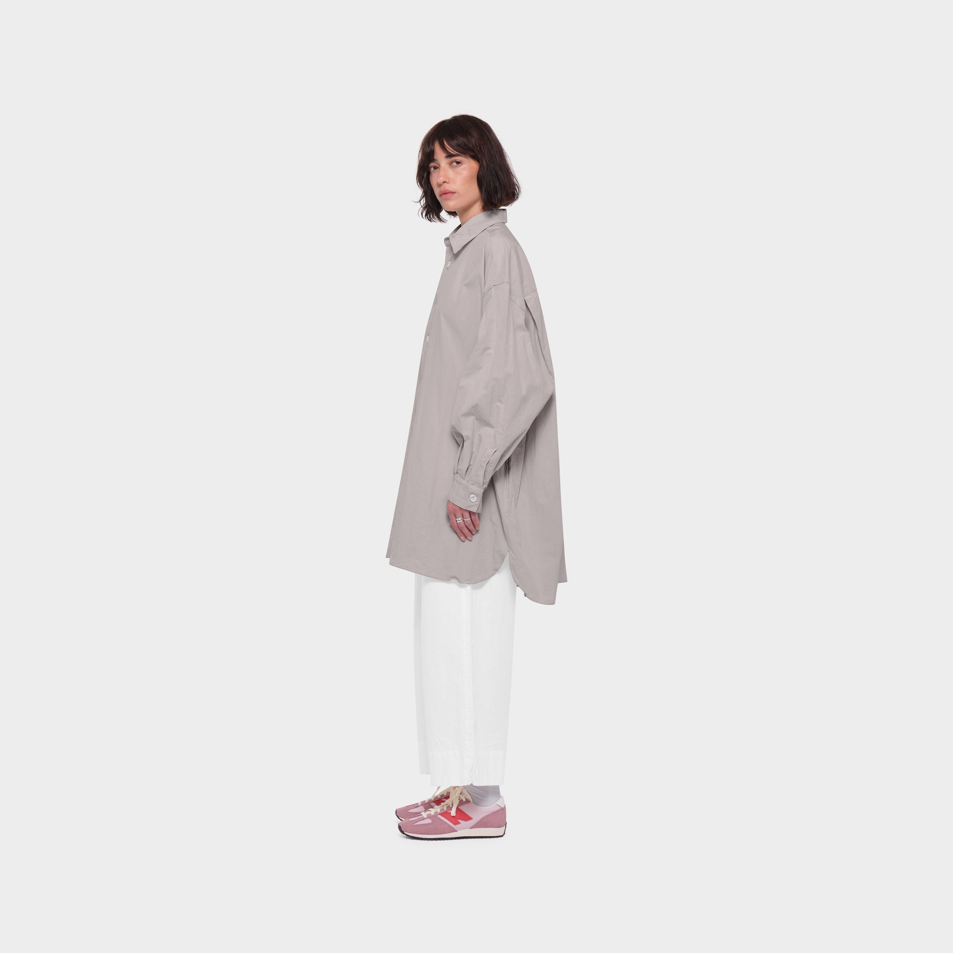 OMEN Oberteil Palma Kurz Canvas am model