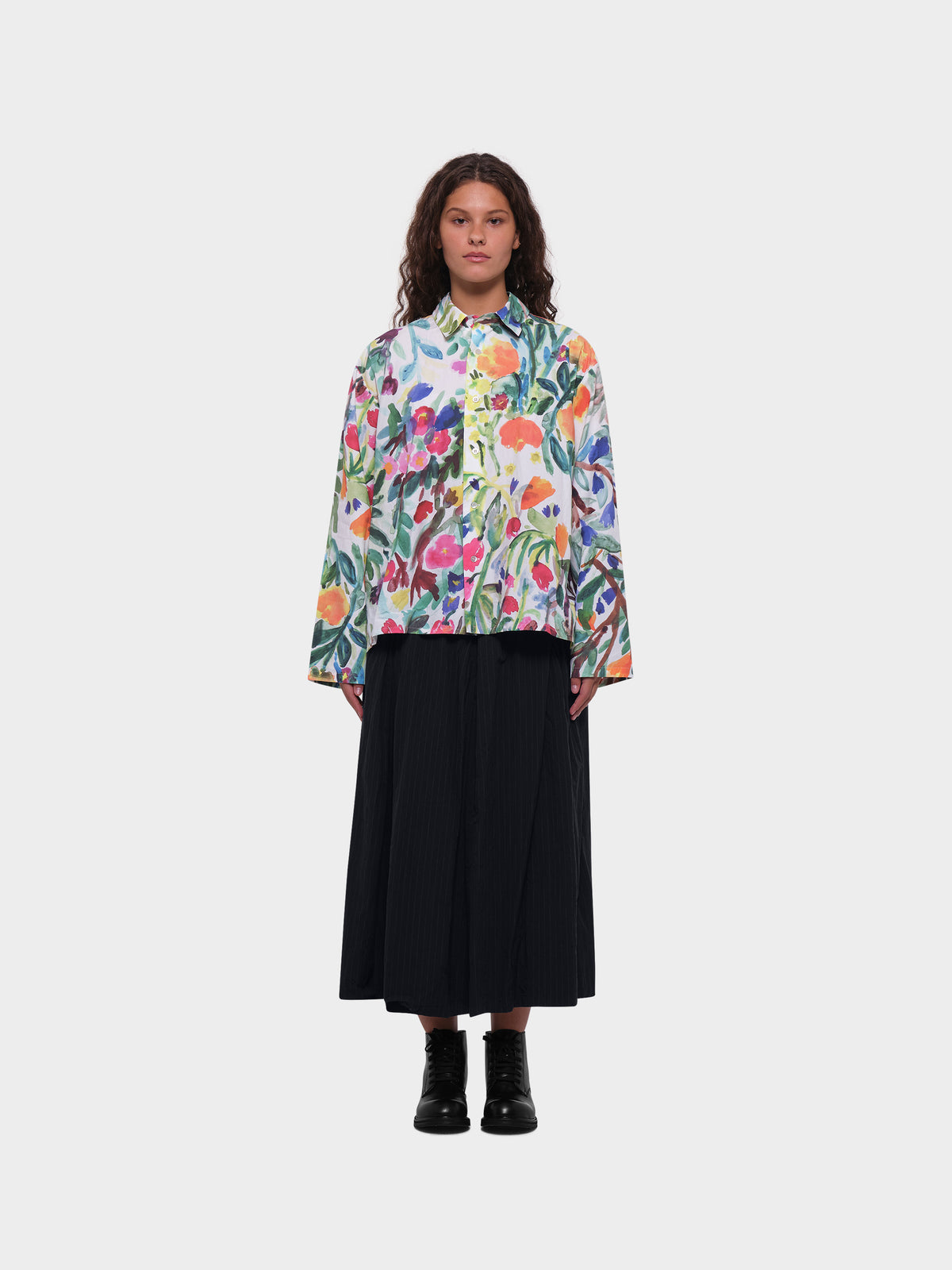 OMEN Oberteil Tulpe Popeline d'eté am model