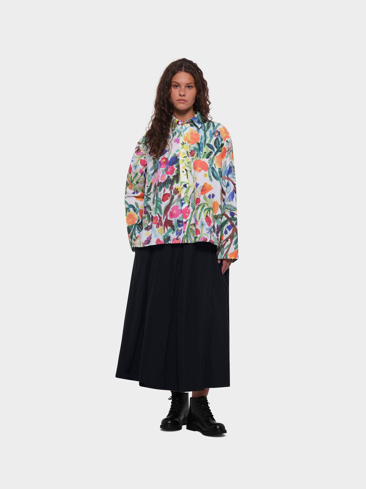 OMEN Oberteil Tulpe Popeline d'eté am model