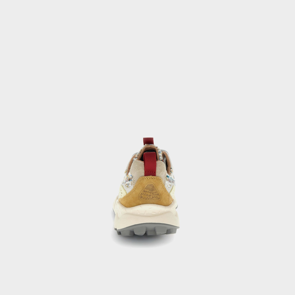 Flower Mountain Yamano 3 Woman Suede Woolen Knitting camel_beige_panna
