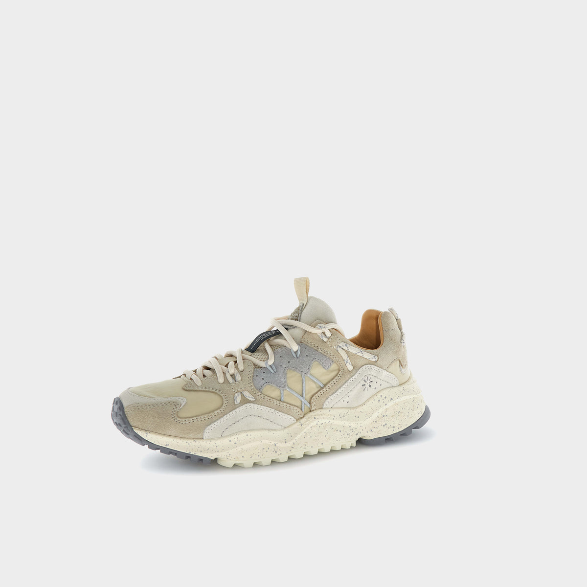 Flower Mountain Sneaker Yamabushi Uni Cow Suede in Farbe taupe_beige