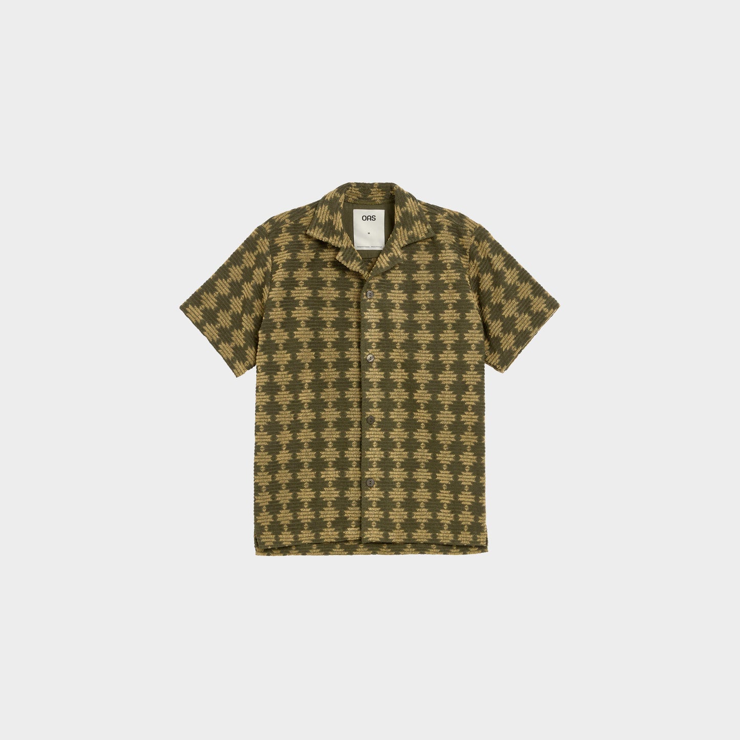 OAS Hemd Forti Cuba Shirt in Farbe dark_green