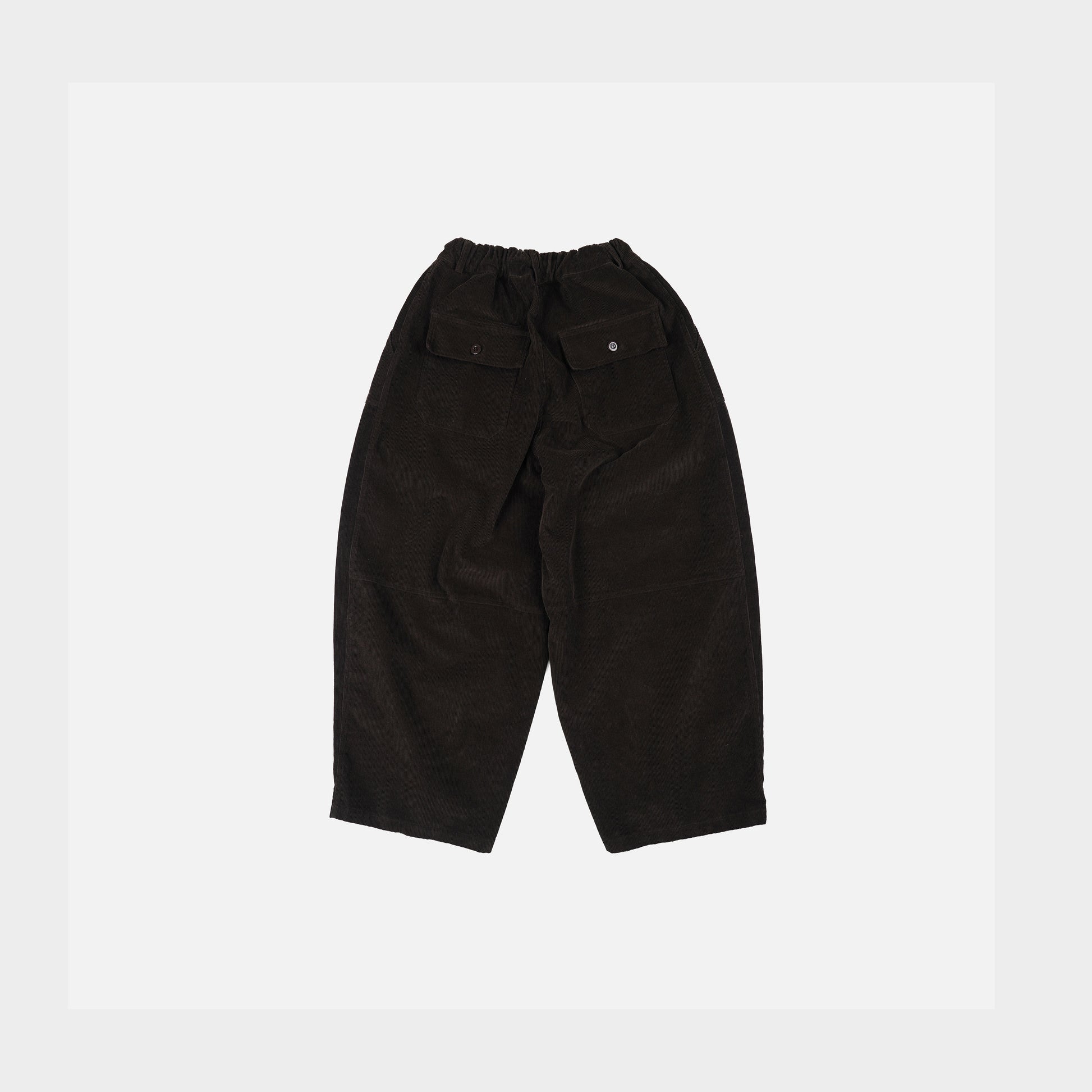 Frizmworks Corduroy Balloon Pants in Farbe brown
