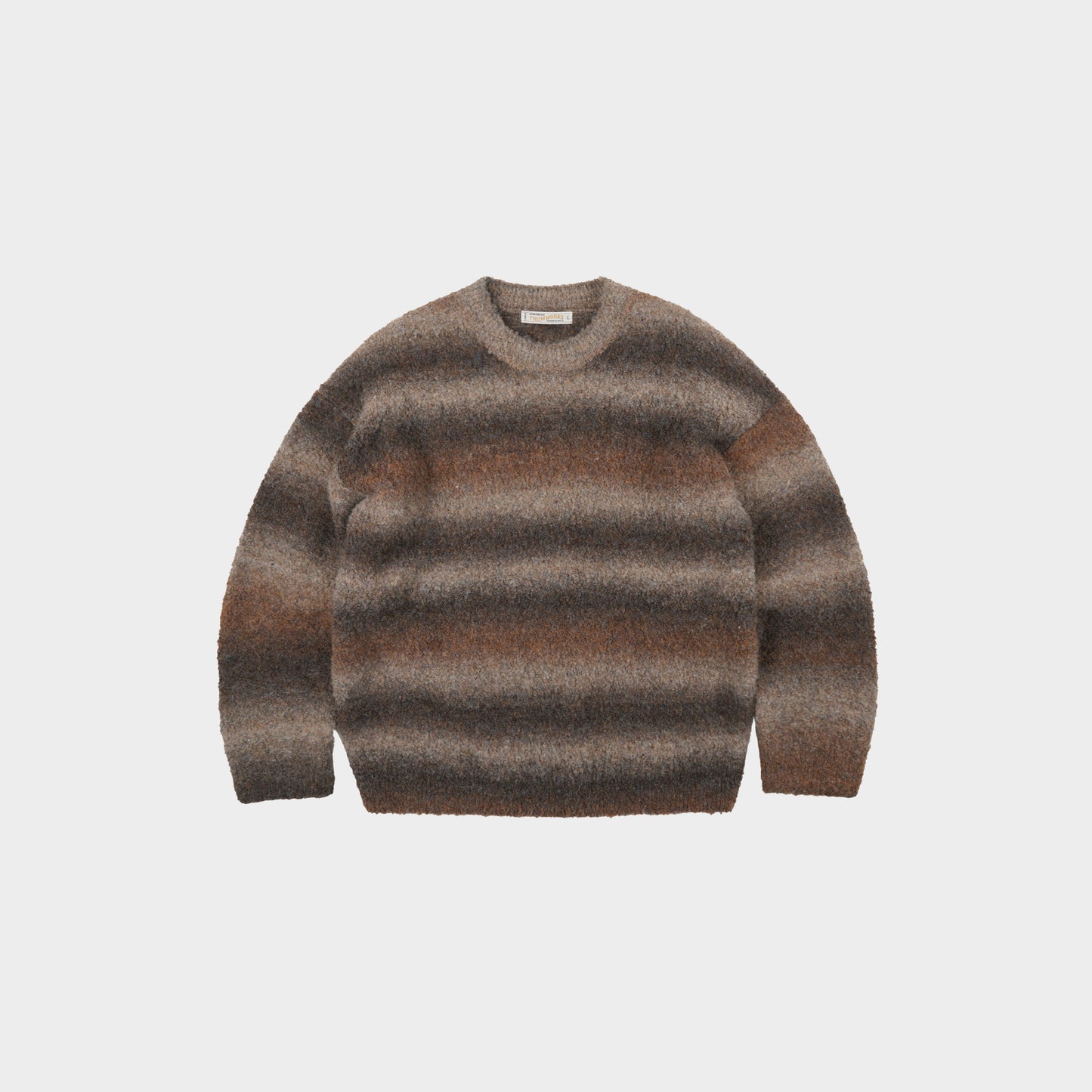 Frizmworks Gradation Boucle Knit in farbe brown