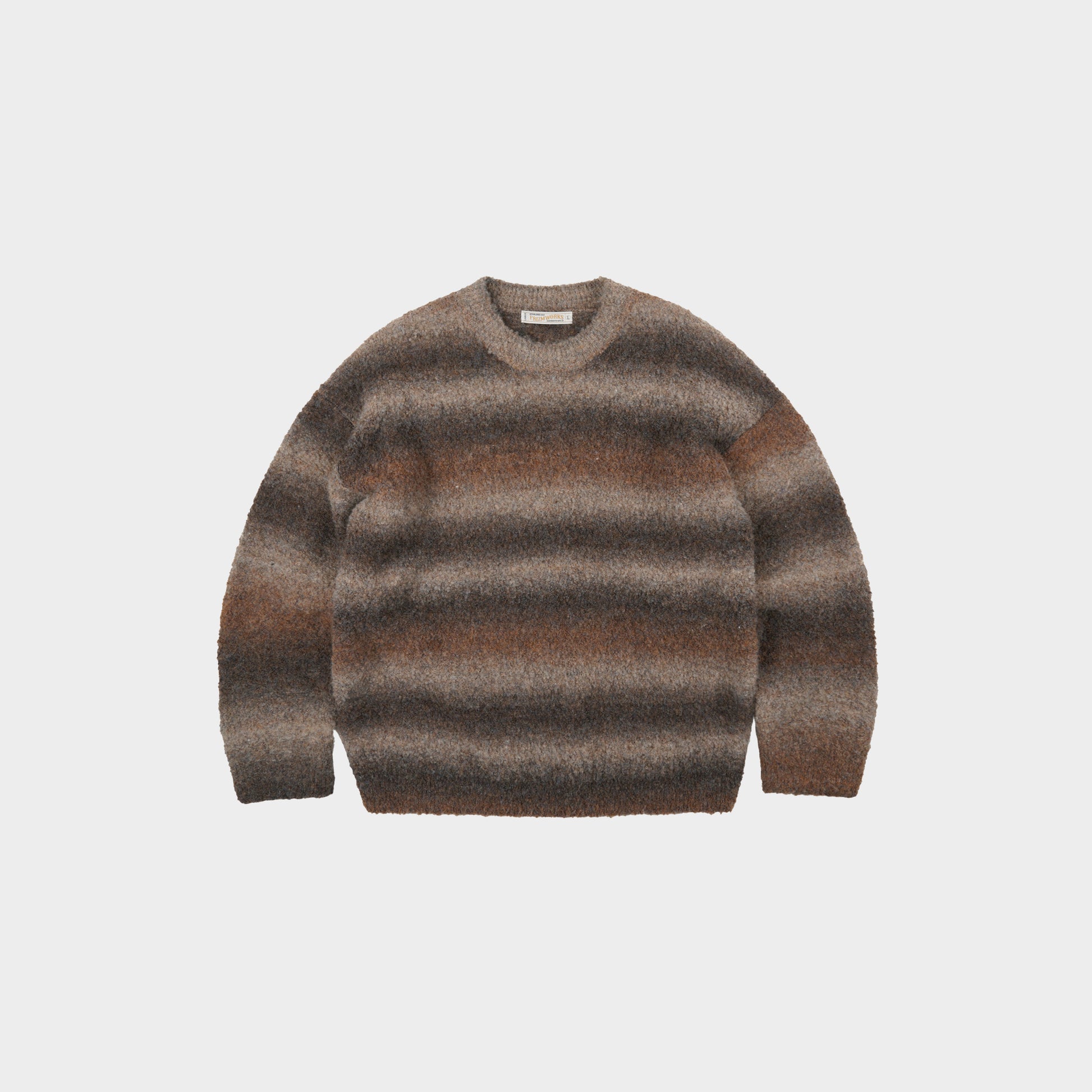 Frizmworks Gradation Boucle Knit in farbe brown